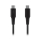 Kabel USB FIXED Liquid Silicone Cable USB-C - USB-C 0,3m 60W (czarny)